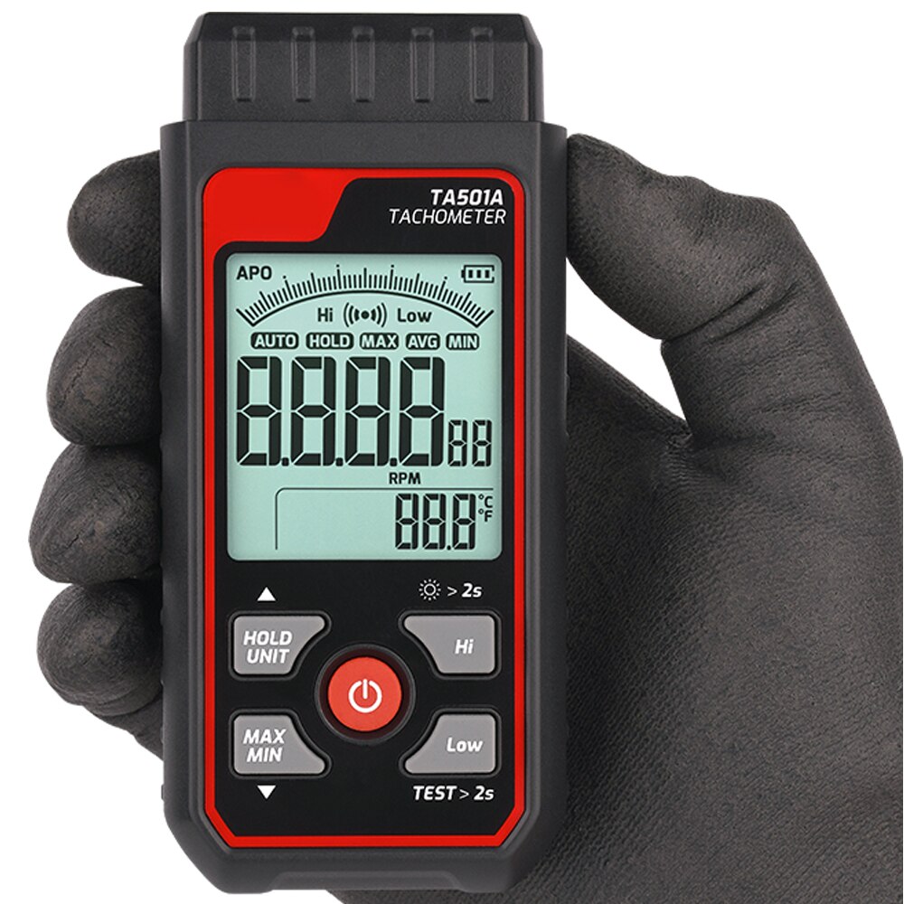 Industrial Laser Tachometer - مقياس سرعة الدوران بالليزر TA501A يصل
