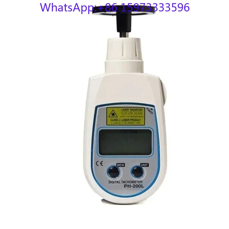 Industrial Laser Tachometer - مقياس سرعة الدوران الرقمي الكهروضوئي PH-200LC