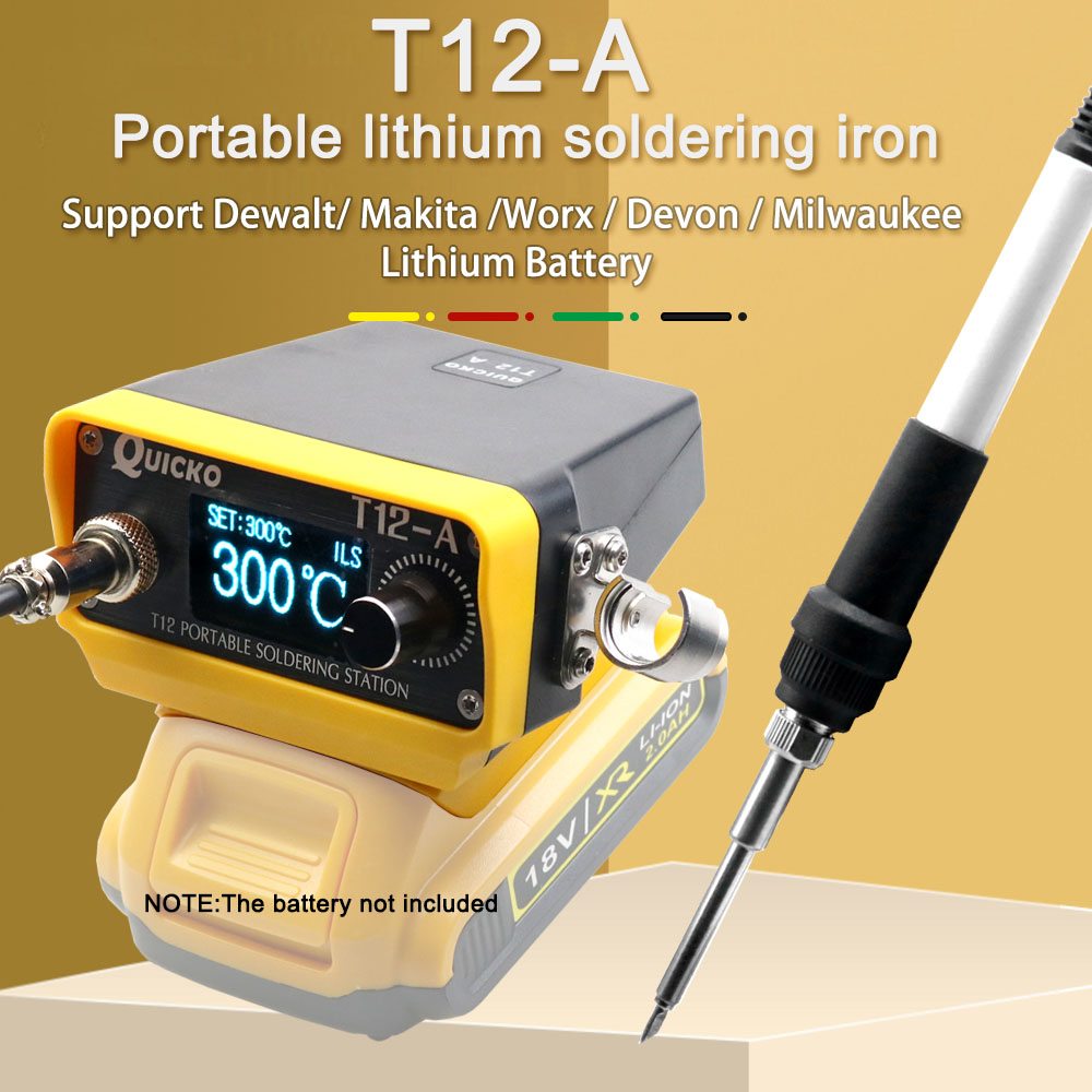 Milwaukee Drill M12 Fuel - STM32 V3 T12-A محطة لحام لاسلكية