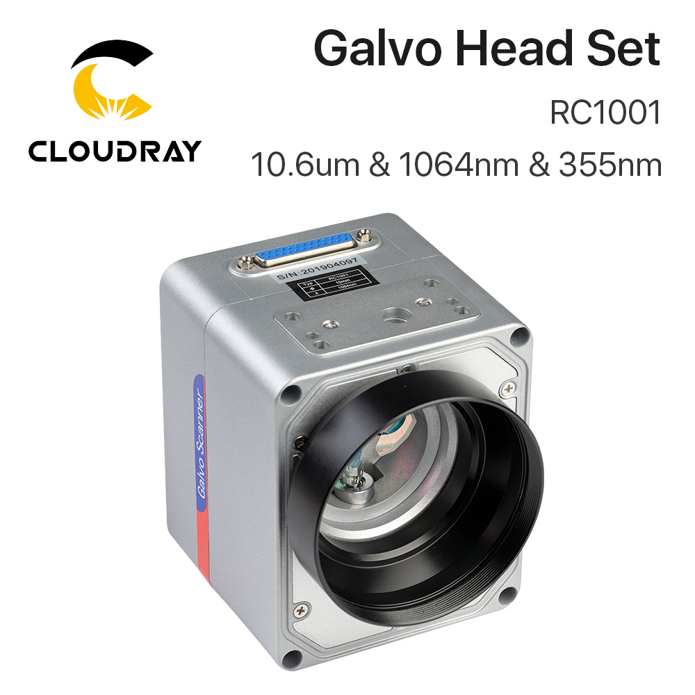 Galvo Scan Head - Cloudray RC1001 الألياف الليزر المسح غالفو