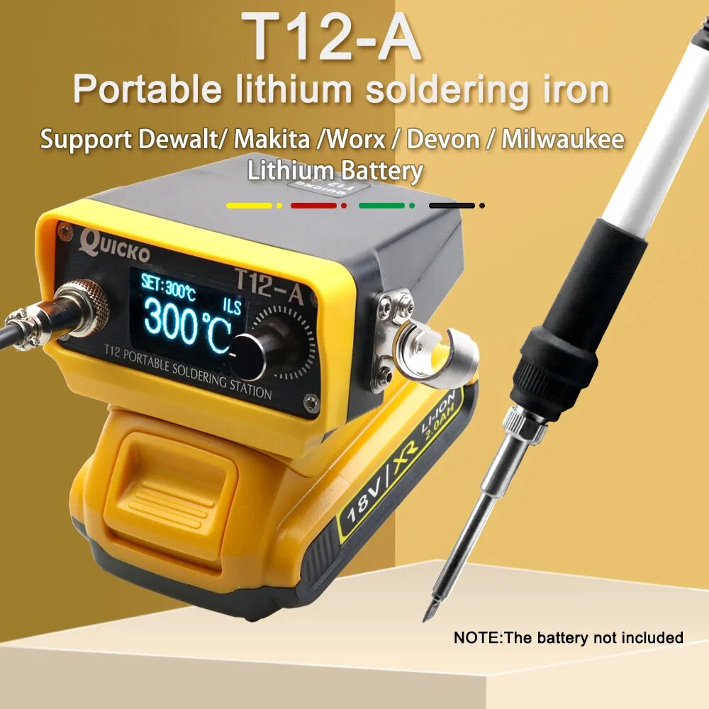Milwaukee Drill M12 Fuel - 72 واط T12 محطة لحام لاسلكية