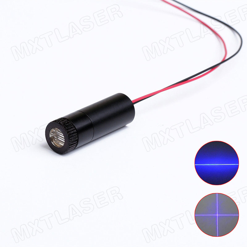Industrial Blue Laser - D12x45mm وحدة ليزر قابلة للتركيز 40nm