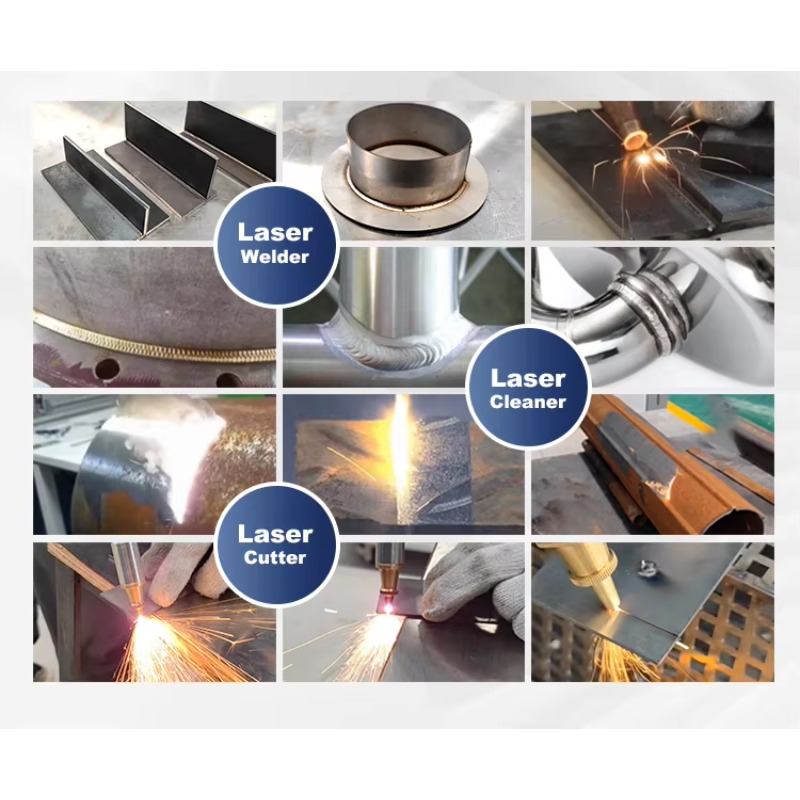 آلة لحام ليزر محمولة أوتوماتيك - مراجعة Industrial Laser Welding Machine Hand Held وسعره