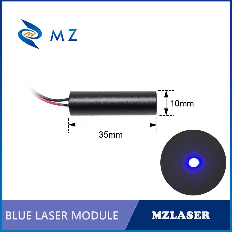 وحدة ليزر نقطية زرقاء مدمجة 45 - مراجعة Industrial Blue Laser وسعره