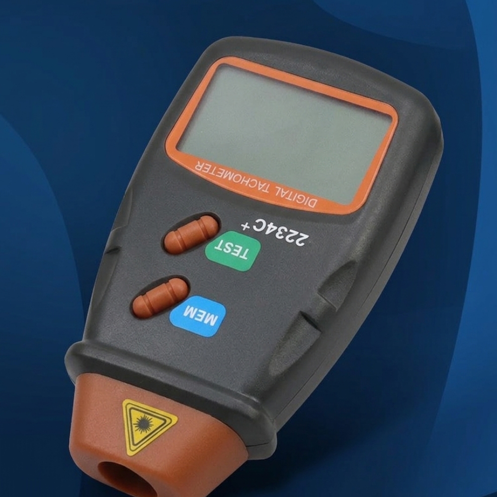مقياس سرعة الدوران الرقمي المح - مراجعة Industrial Laser Tachometer وسعره