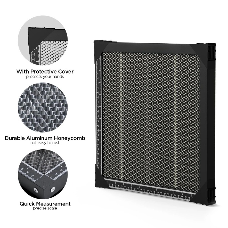 منصة عمل على شكل خلية نحل للنق - مراجعة Honeycomb Laser Bed وسعره