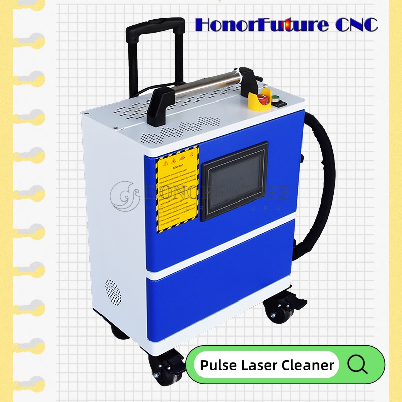 آلة تنظيف بالليزر JPT بقوة 500 - مراجعة Industrial Laser Paint Removal وسعره