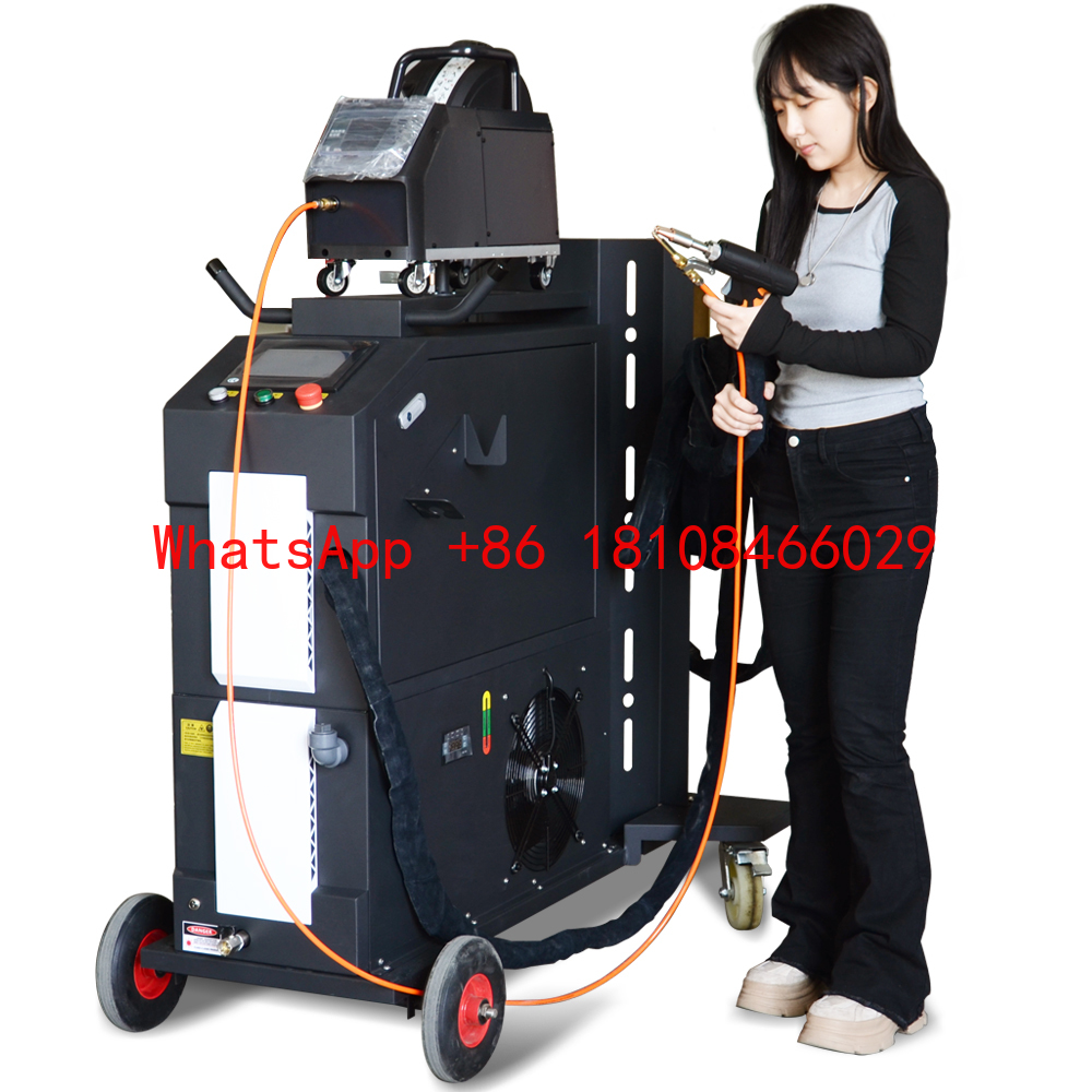 آلة لحام بالليزر الليفي عالية  - مراجعة Industrial Handheld Laser Welder وسعره