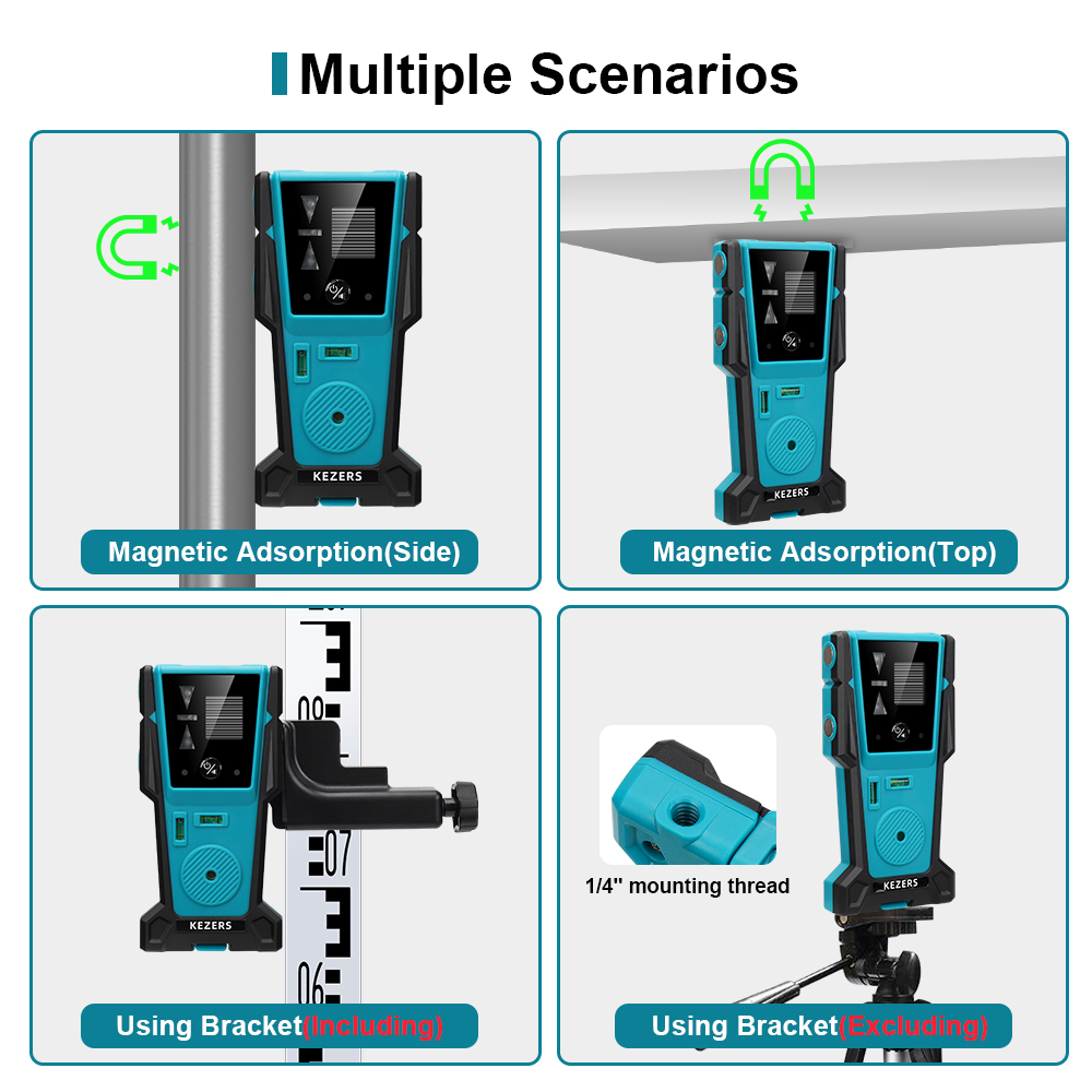 كاشف استقبال مستوى الليزر الأح - مراجعة Industrial Laser Alignment Tool وسعره