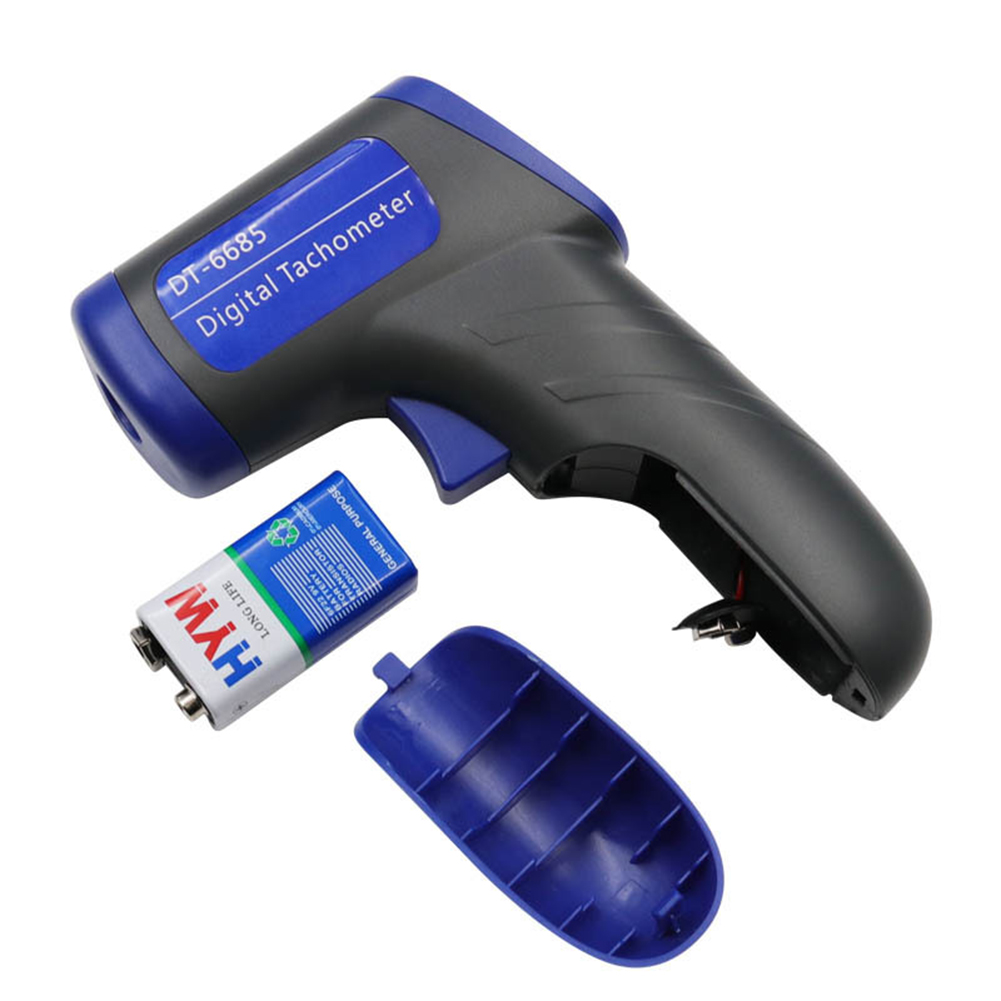 عدم الاتصال الأشعة تحت الحمراء - مراجعة Industrial Laser Tachometer وسعره