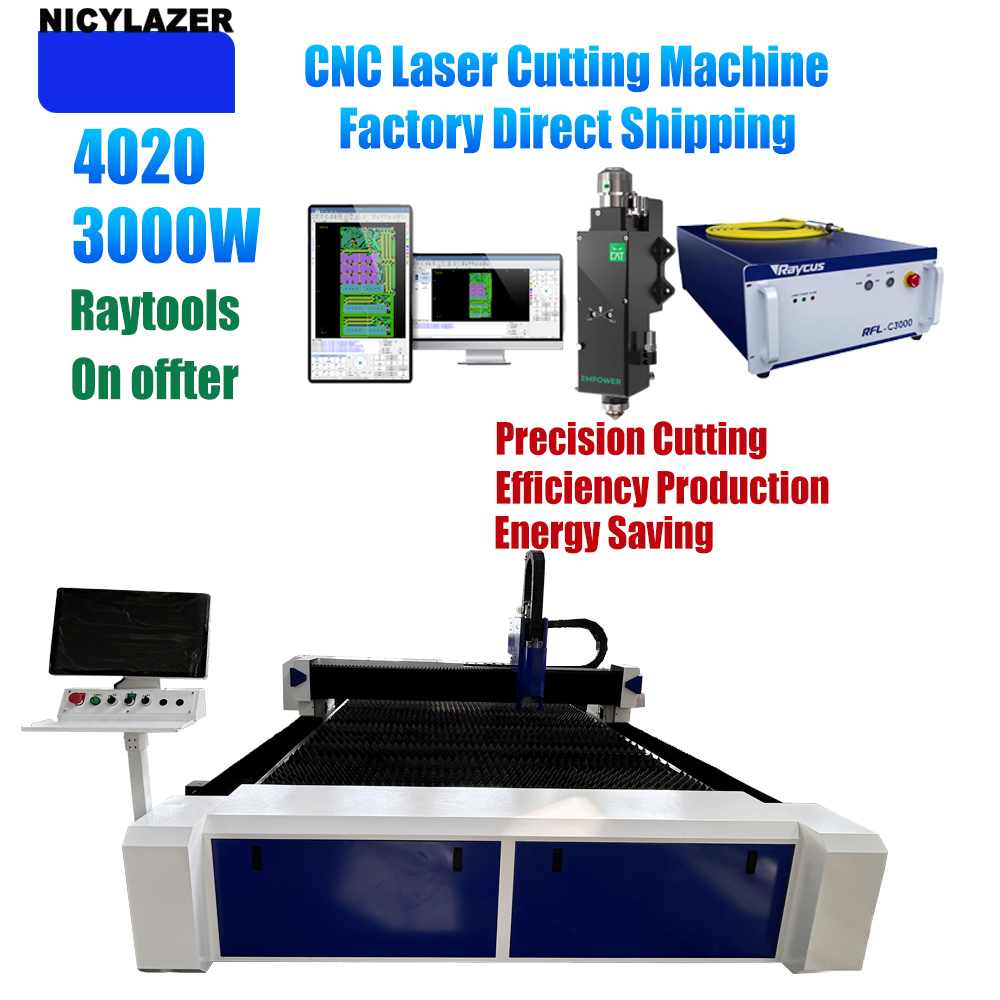 آلة قطع بالليزر NICYLAZER CNC  - مراجعة Industrial Laser Cutter For Metal وسعره