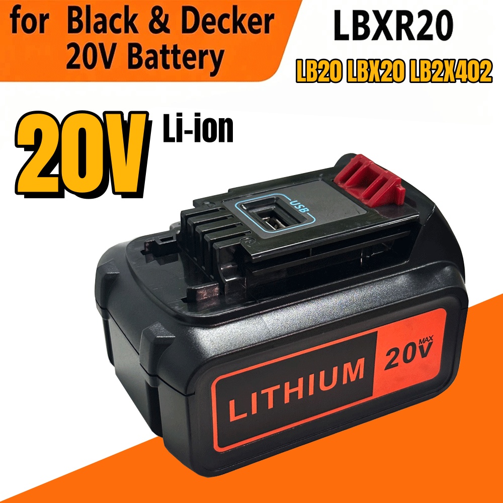 بطارية ليثيوم عالية السعة 6 أم - مراجعة Black+Decker Tool 20V Max وسعره