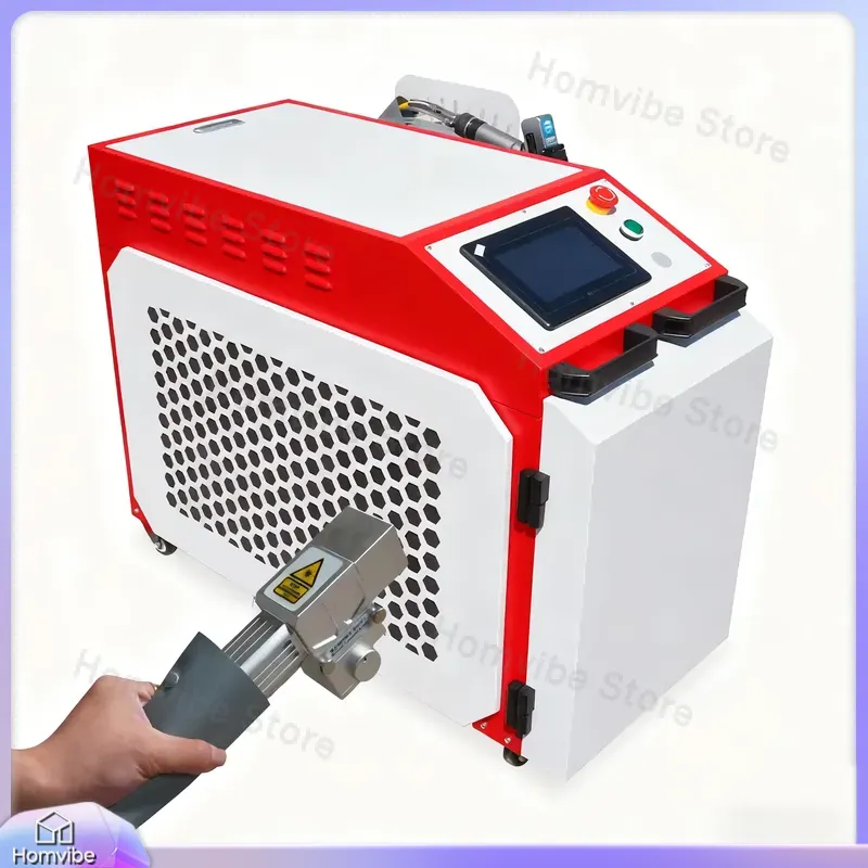 آلة لحام ليزر محمولة بقوة 1000 - مراجعة Industrial Laser Welding Machine Hand Held وسعره