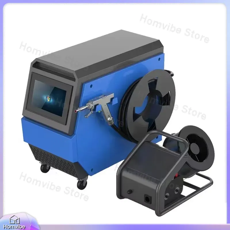 آلة لحام بالليزر محمولة رباعية - مراجعة Industrial Handheld Laser Welder وسعره