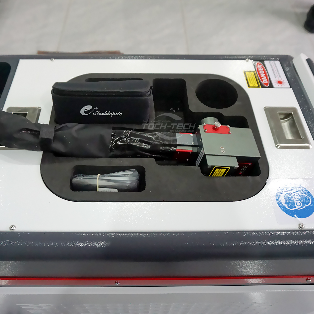 عالية الجودة الصناعية 200 واط  - مراجعة Industrial Laser Removal Machine وسعره
