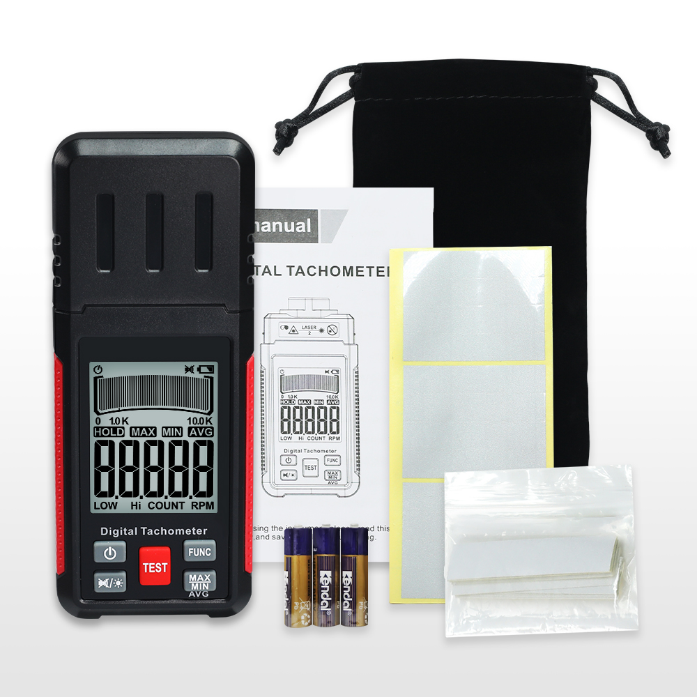 مقياس سرعة الدوران الرقمي عالي - مراجعة Industrial Laser Tachometer وسعره