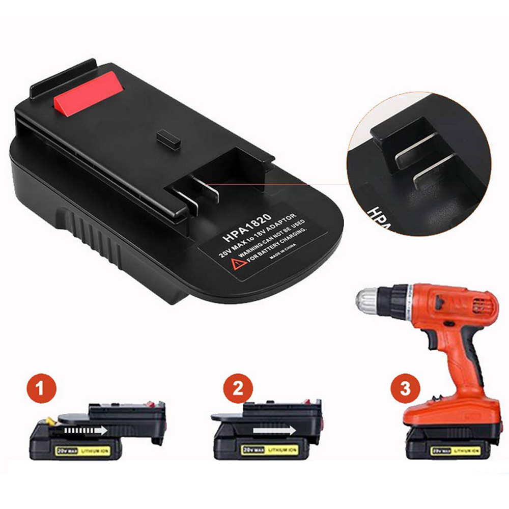 HPA1820 استبدال محول ل بلاك ان - مراجعة Black+Decker Tool 20V Max وسعره