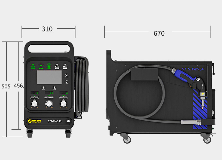 ماكينة لحام ليزر محمولة صناعية - مراجعة Industrial Handheld Laser Welder وسعره