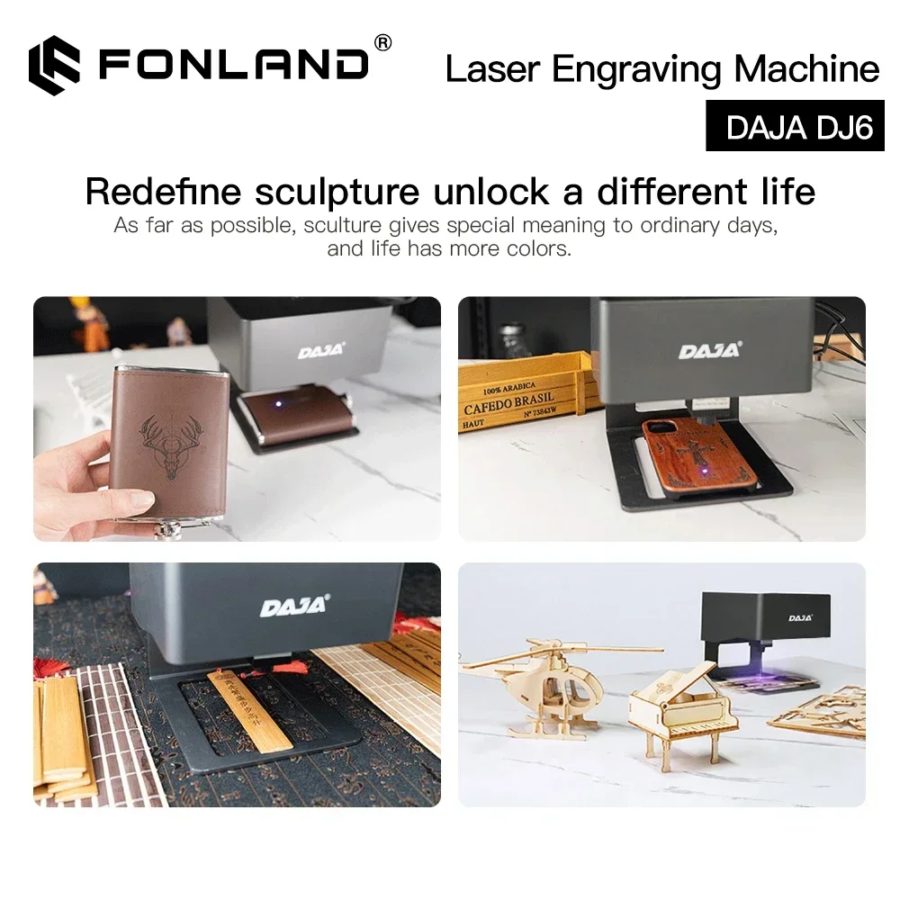 DAJA الليزر حفارة التصنيع باست - مراجعة Industrial Laser Engraving Machine وسعره