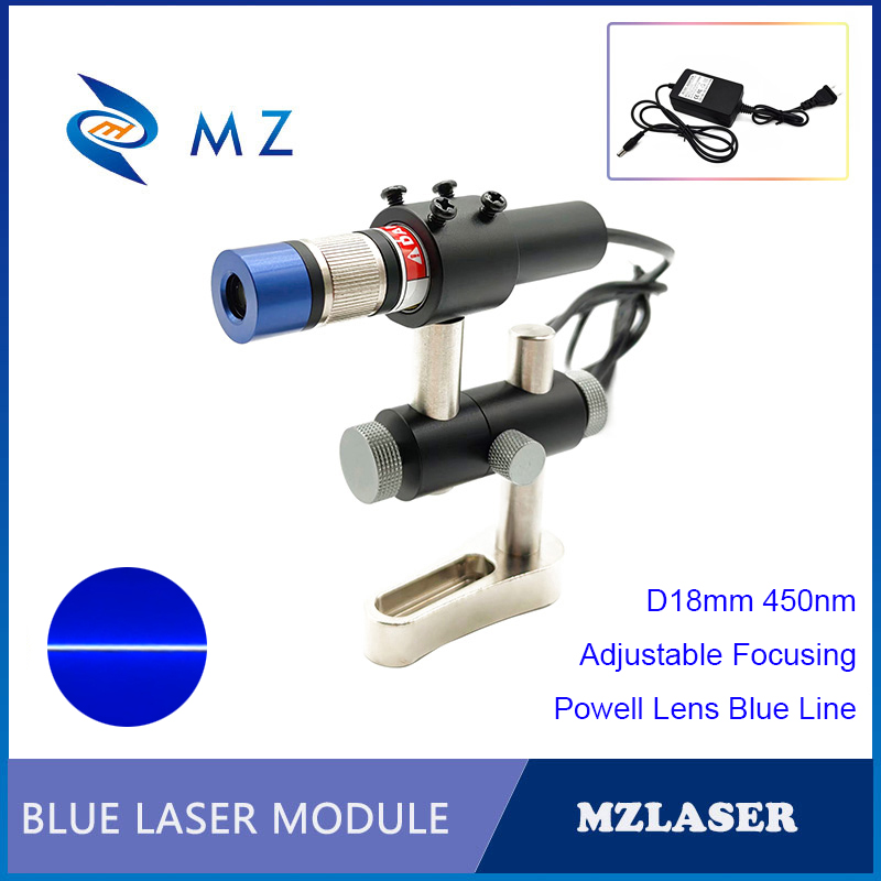 باول عدسة الخط الأزرق ليزر ديو - مراجعة Industrial Blue Laser وسعره