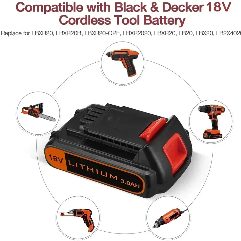 18 فولت 3.0Ah BL2018 بديل لبطا - مراجعة Black+Decker Tool 20V Max وسعره