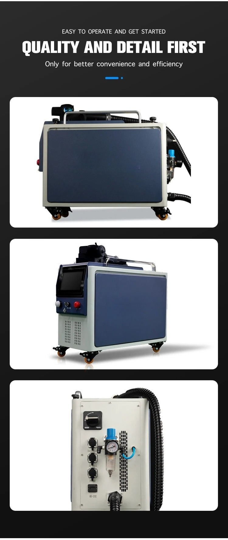 آلة تنظيف بالليزر النبضي بقوة  - مراجعة Industrial Laser Paint Removal وسعره