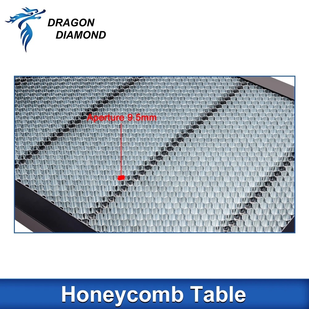 طاولة عمل بليزر Co2 ، جزء معدا - مراجعة Honeycomb Laser Bed وسعره