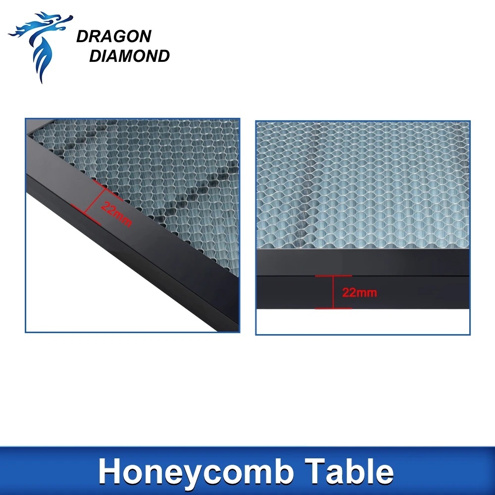 طاولة عمل بليزر Co2 ، جزء معدا - مراجعة Honeycomb Laser Bed وسعره