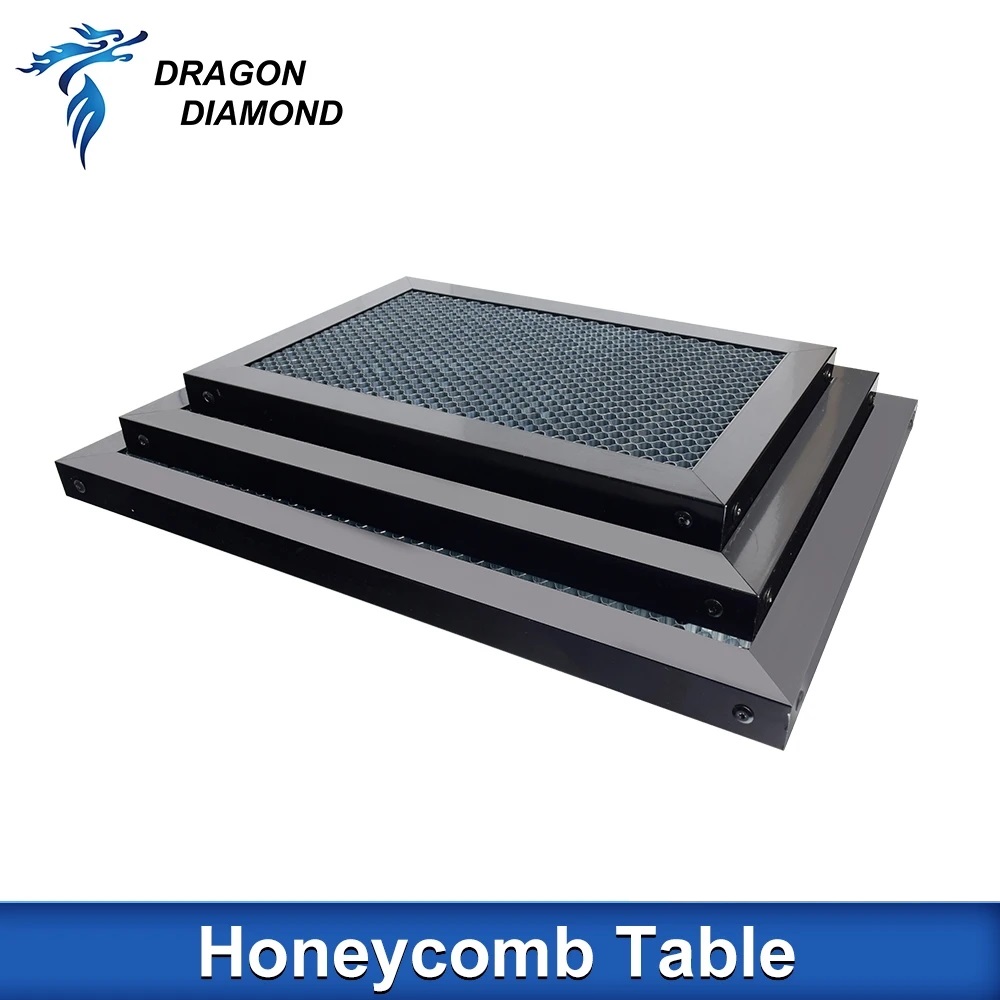 طاولة عمل بليزر Co2 ، جزء معدا - مراجعة Honeycomb Laser Bed وسعره
