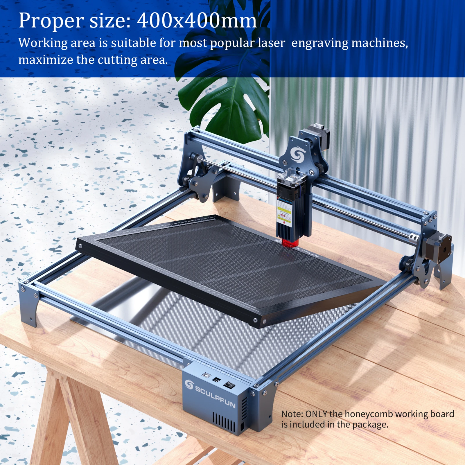 الليزر حفارة العمل السرير العس - مراجعة Honeycomb Laser Bed وسعره