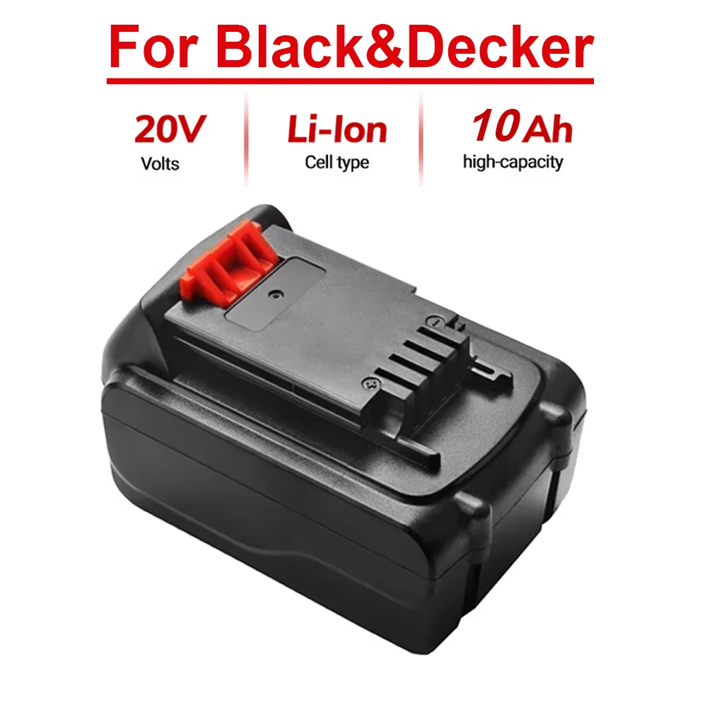 بطارية بديلة 20 فولت 10 أمبير  - مراجعة Black+Decker Tool 20V Max وسعره
