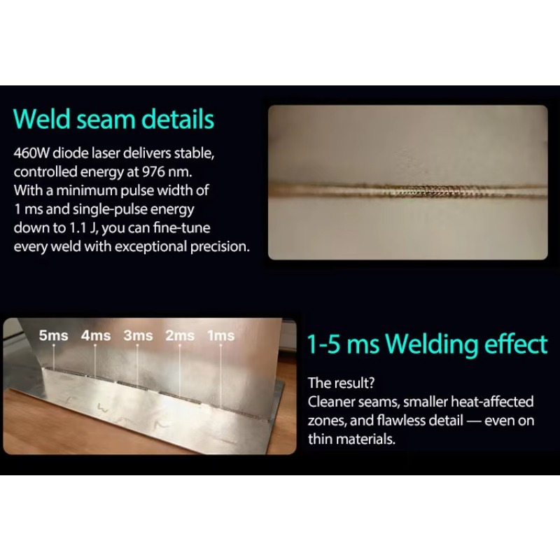 آلة لحام ليزر صناعية محمولة جد - مراجعة Industrial Laser Welding Machine Hand Held وسعره