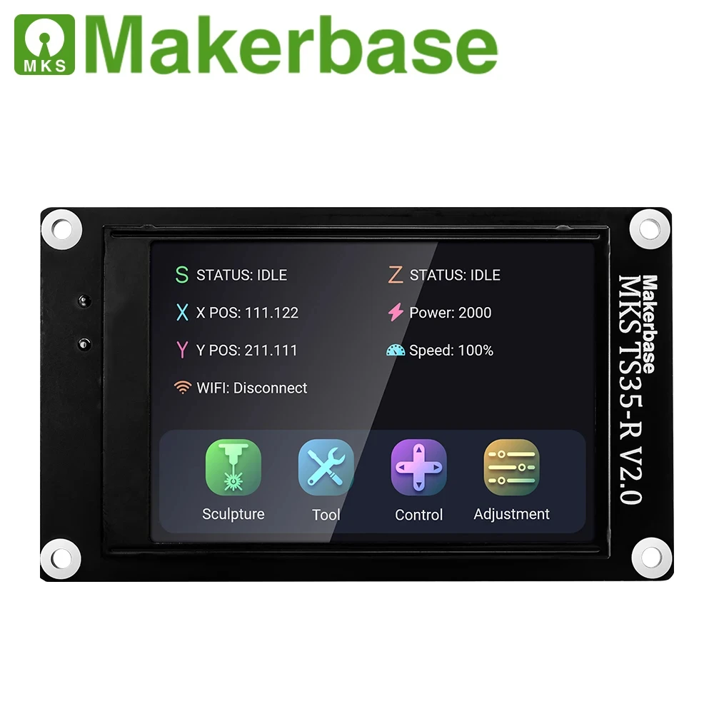 وحدة تحكم Makerbase MKS DLC32  - مراجعة Industrial Laser Engraving Machine وسعره