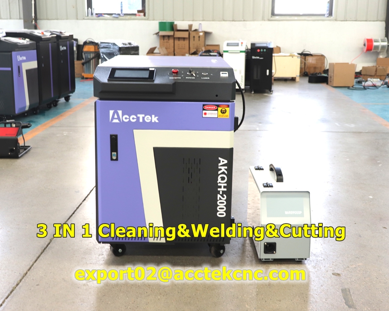 ماكينة تنظيف لحام ألياف الليزر - مراجعة Industrial Handheld Laser Welder وسعره