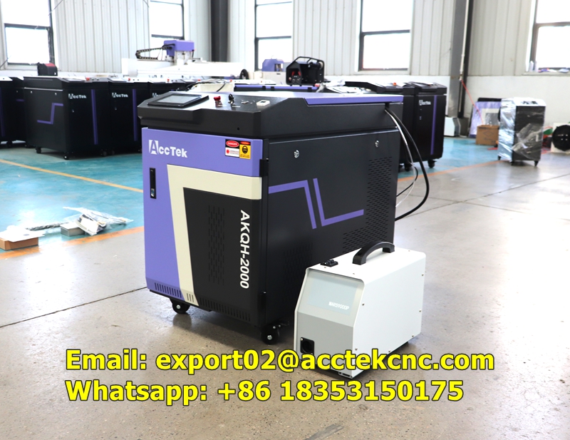 ماكينة تنظيف لحام ألياف الليزر - مراجعة Industrial Handheld Laser Welder وسعره