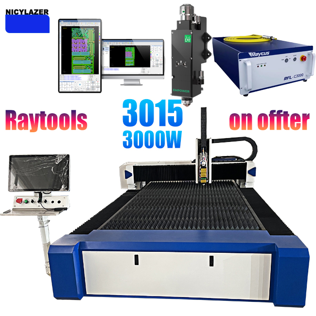 آلة قطع بالليزر الليفي بقوة 30 - مراجعة Industrial Laser Cutter For Metal وسعره