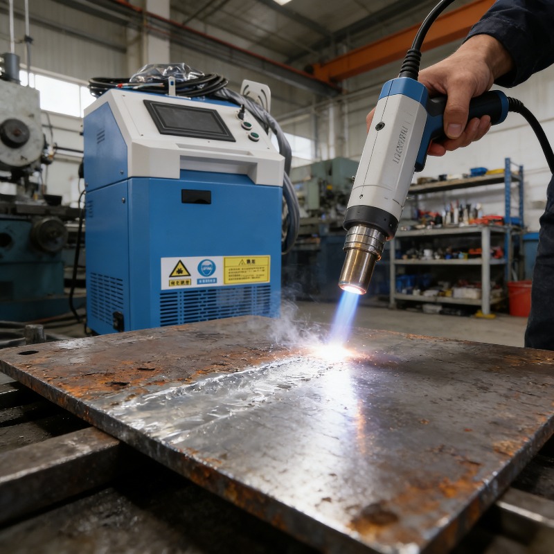 آلة ليزر محمولة عالية القدرة 3 - مراجعة Industrial Handheld Laser Welder وسعره