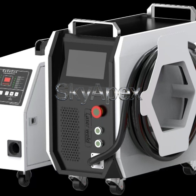 جهاز لحام ليزر محمول باليد مبر - مراجعة Industrial Handheld Laser Welder وسعره